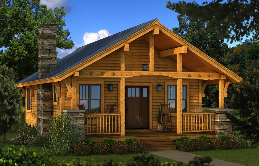 Log Cabins for Outdoor