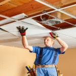 ceiling tile installation